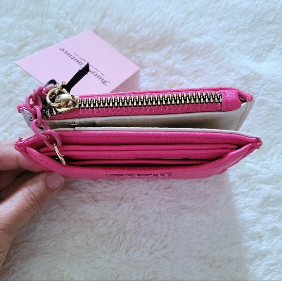 Juicy🍊 Couture "Can't Tame Her" Bifold✌️ Wallet With Pullout Card💳 Holder - Picture 8 of 16